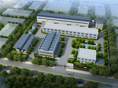 金奧廠(chǎng)區(qū)鳥(niǎo)瞰圖